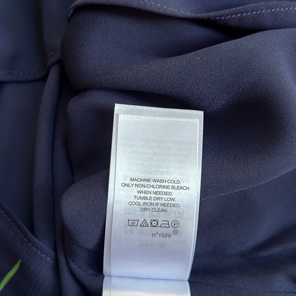 Lauren Ralph Lauren Floral Crinkle Georgette Blouse - Picture 12 of 14